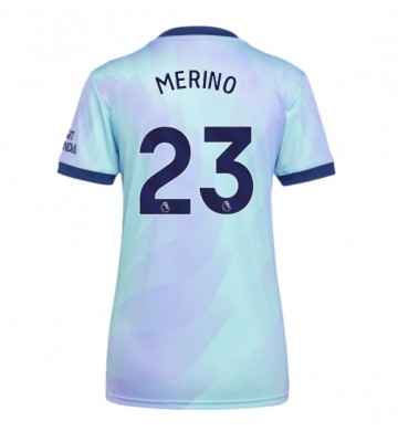 Arsenal Mikel Merino #23 Tercera Equipación Mujer 2024-25 Manga Corta